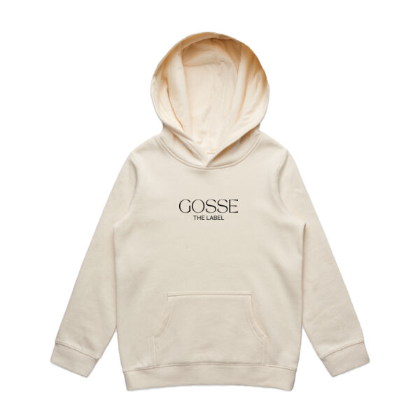 Youth | 8-12 | Gosse the Label Hoodie | Ecru Thumbnail
