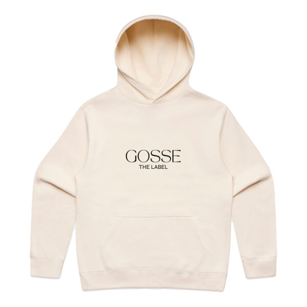 Unisex Adult Gosse the Label Hoodie | Ecru Thumbnail