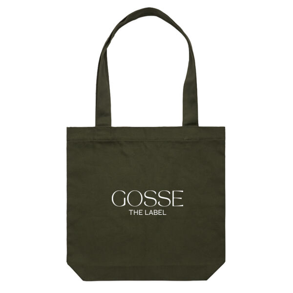 Gosse the Label Tote | Army Thumbnail