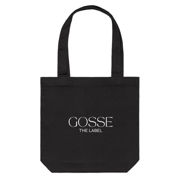Gosse the Label Tote | Coal Thumbnail